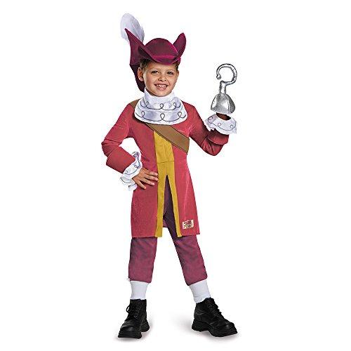 Disguise 85599M Captain Hook Deluxe Costume, Medium (3T-4T)