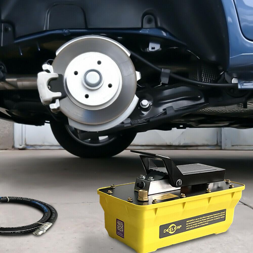 700bar 1.6L Air Hydraulic Pump Foot Operated Pump With 2M High Pressure Tubing
