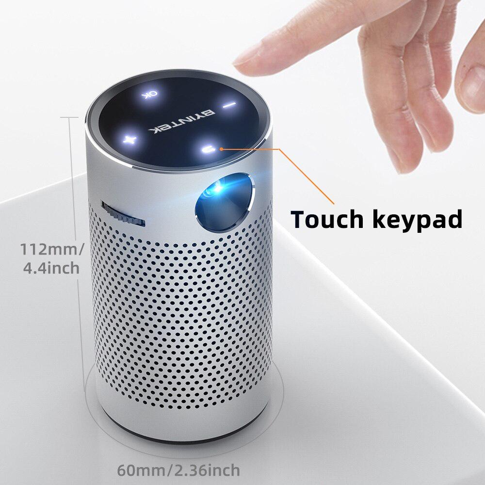 byintek ufo p7 pocket portable pico smart android wifi 1080p 4k tv laser mini le