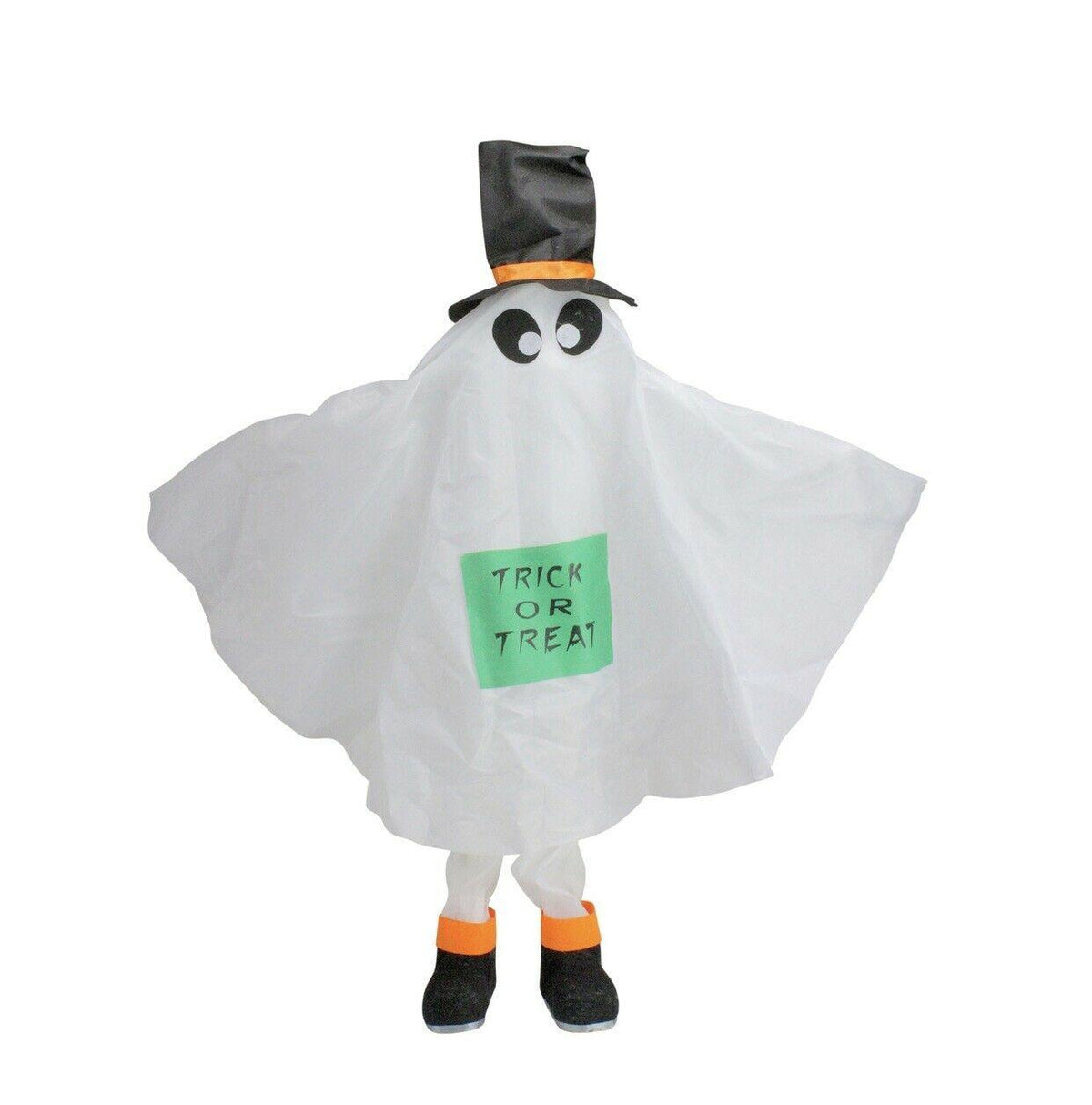 Set of 3 Halloween Standing Kid Figures 36 each: Ghost, Pumpkin and Bat (cc)