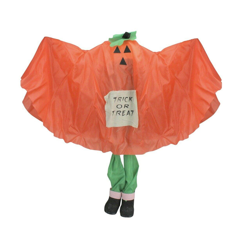 Set of 3 Halloween Standing Kid Figures 36 each: Ghost, Pumpkin and Bat (cc)