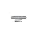 Eckler's Premier  Products 33-179515 PUI Interiors, Window Felt Kit, With Flat Inner And Round Outer  Steel Beads, For Cars With Deluxe Interior| 20