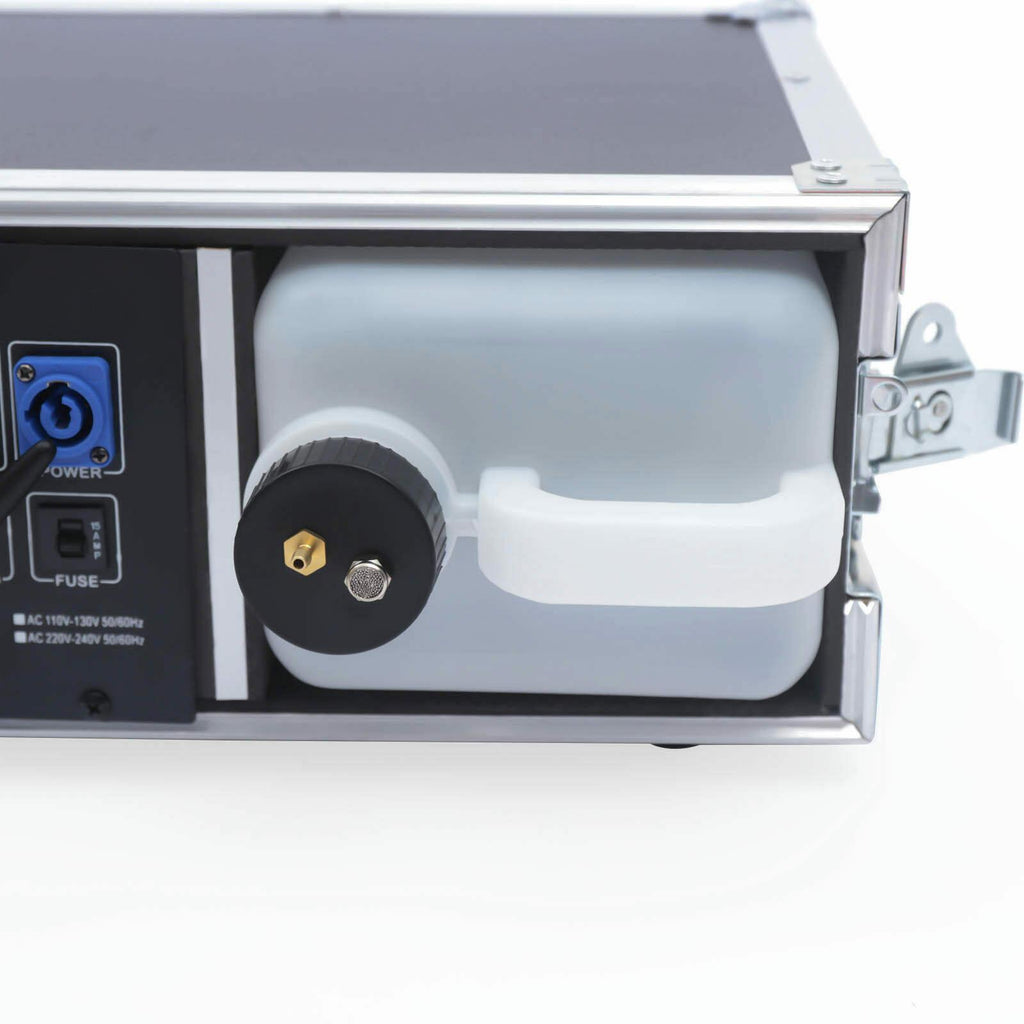 CNCEST Stage Fog Machine DMX Stage Mist Haze Machine 3.5L w/ Flight Case Package DJ KTV Party Hazer 3.5L 1.5KW