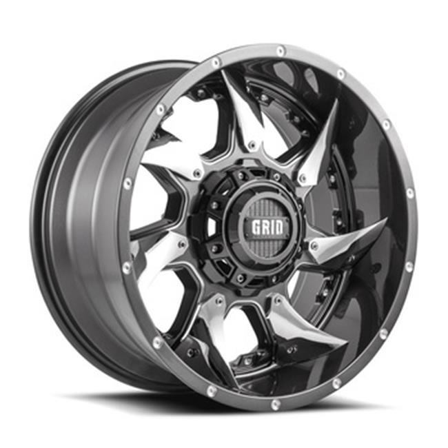 629237D158 20 x 9 in. Gloss Graphite Milled &  Gd06-20090237D1508