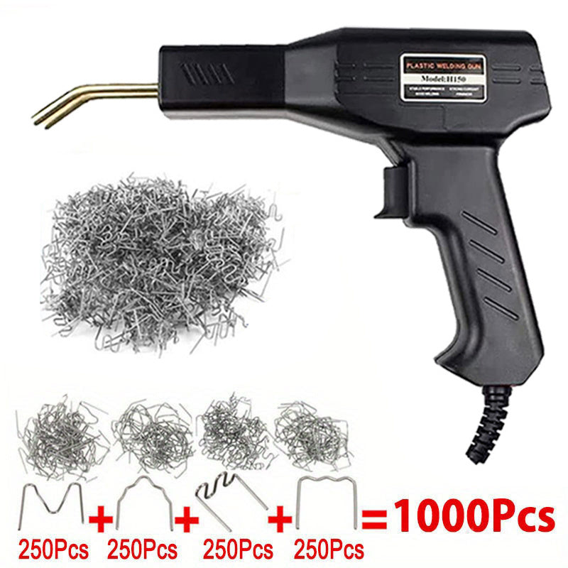 Hot Stapler Car Bumper Repair Kit: Plastic Welding Machine & Soldering Iron for  Crack Fixes!