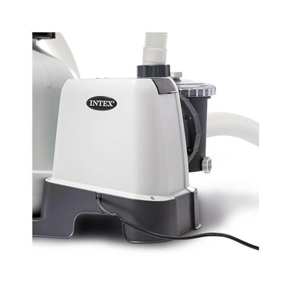 intex saltwater system and sand filter pump set for above ground swimming pool