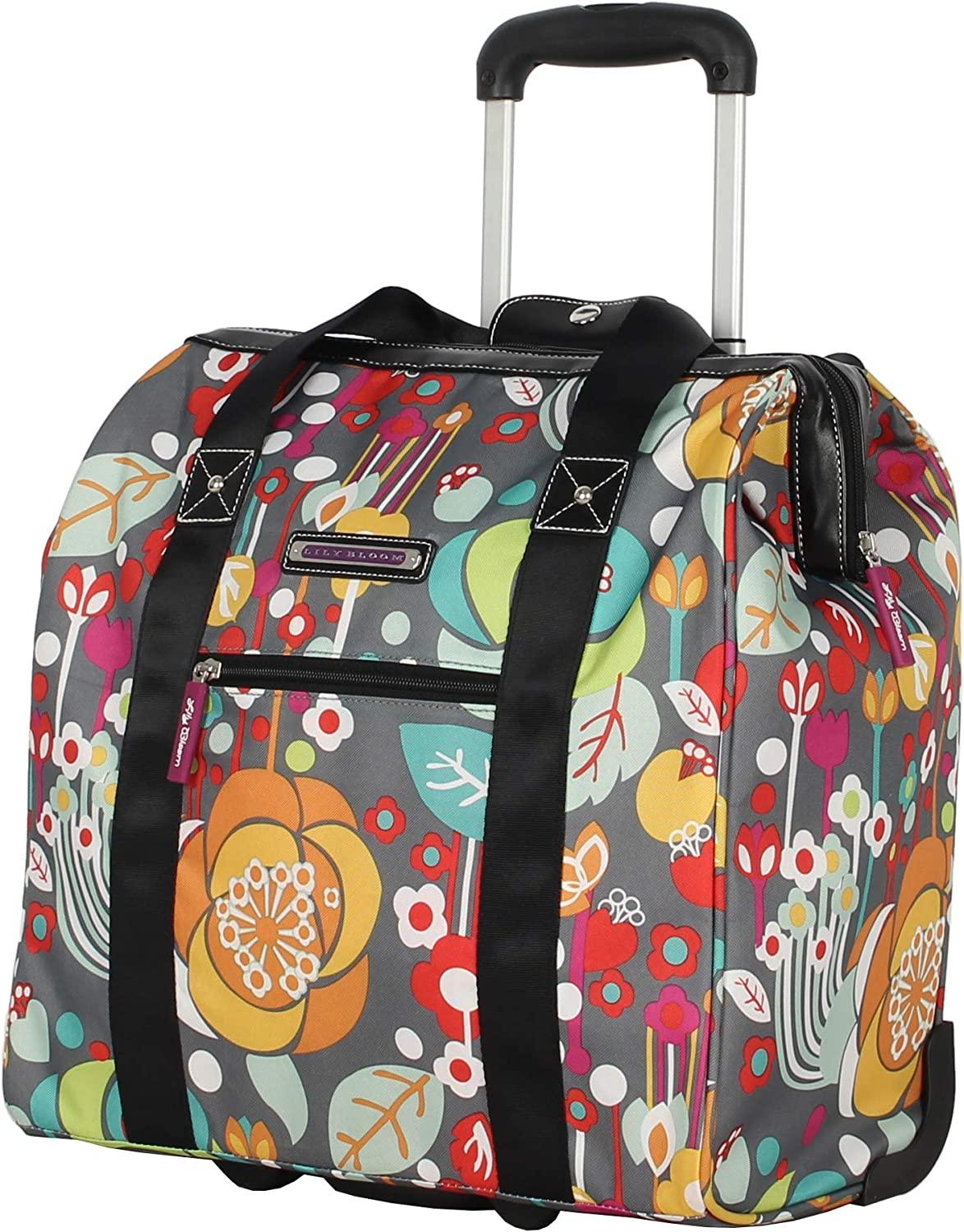Pattern Carry on Bag Wheeled Cabin Tote (Bliss)