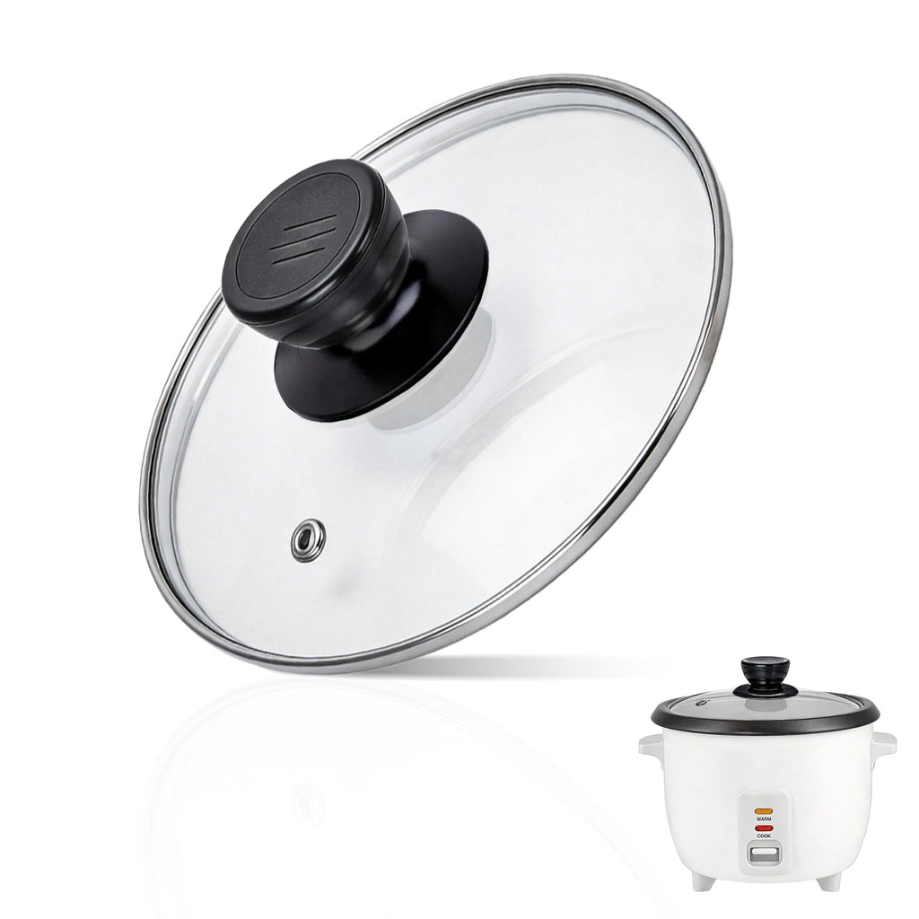 6.9in rice cooker tempered glass lid - compatible with  Rice Cooker （ARC-363NG）