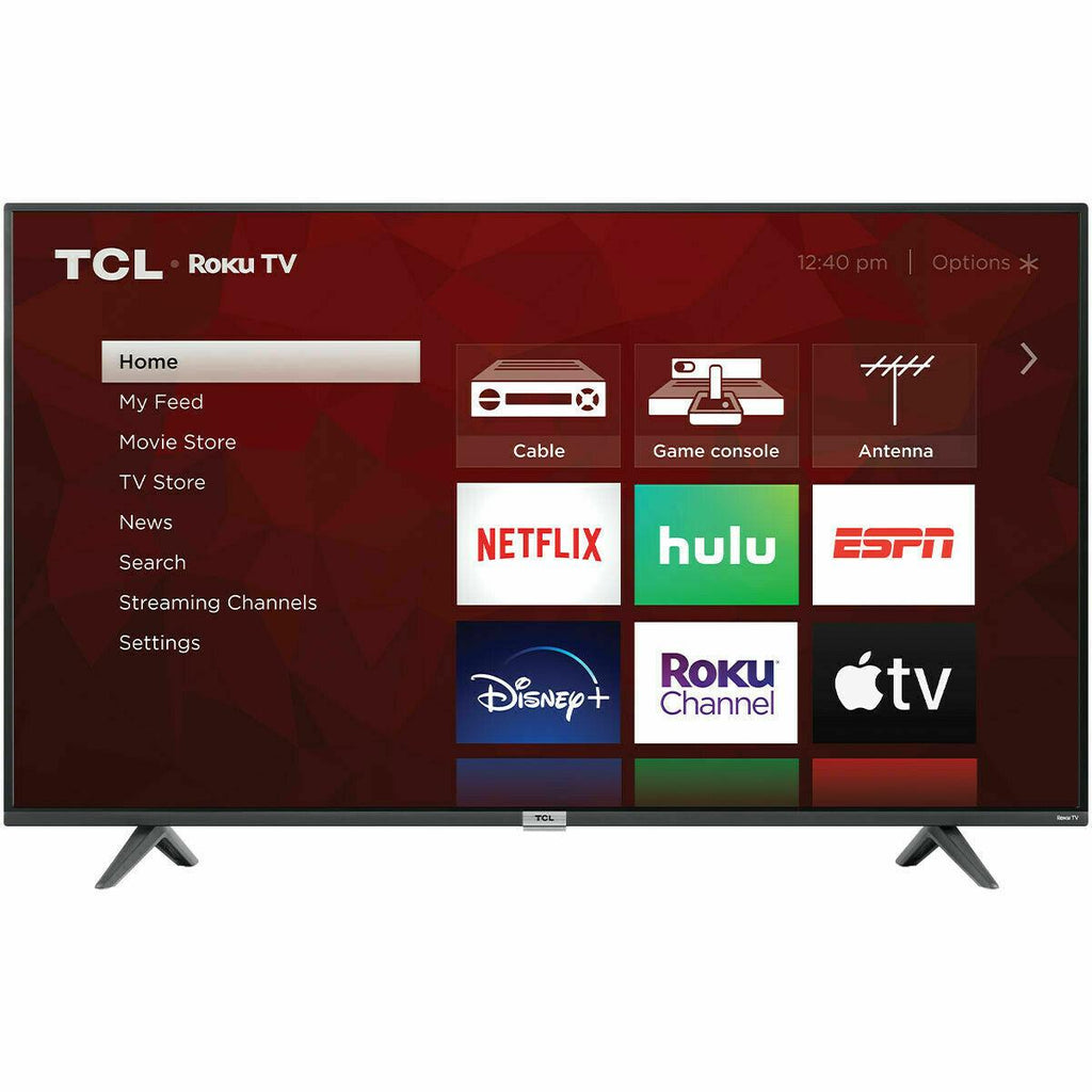 tcl 50s435  50"  hdr 4k ultra hd wall mountable smart led roku tv