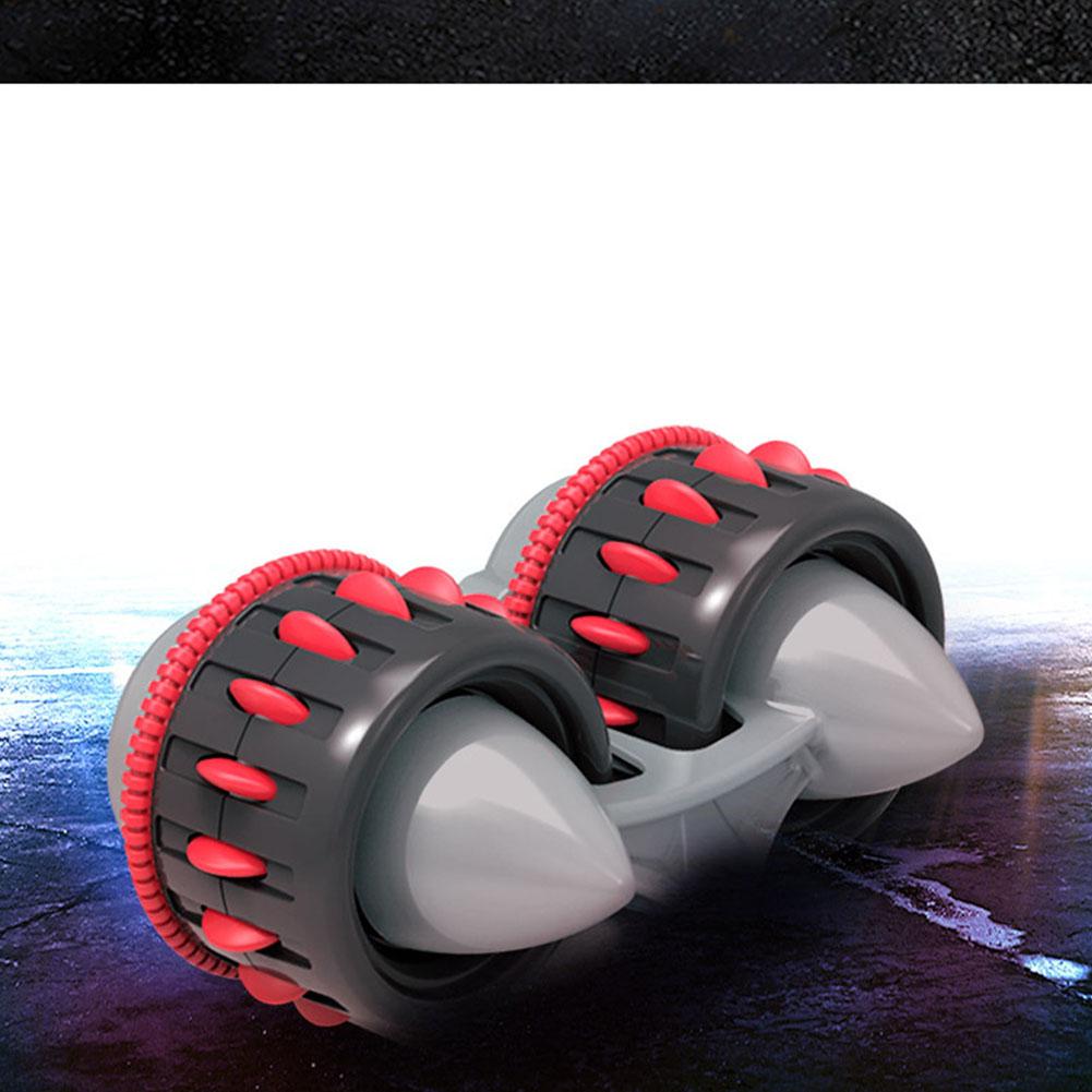 2.4G Remote Control 360 Rolling Motorcycle Toys Colorful Motorbike Stunt Car with Music Sound for Boys Birthday Christmas Gift 1PC