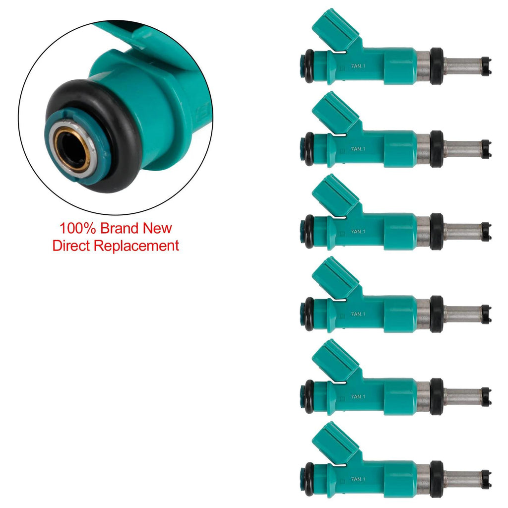 Fuel Injectors 232090P010 2320931090 232500P010 FJ1084 Fit 2011-2013 Toyota Sienna 2.7L I4 Generic