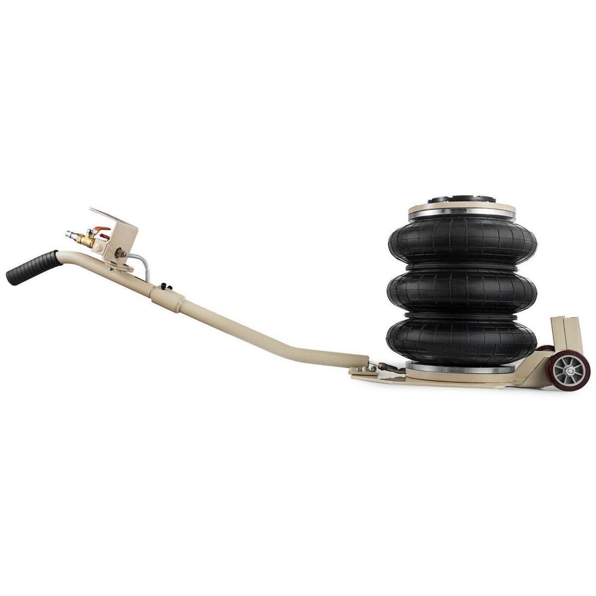 Triple Bag Air Jack 3 Ton 6600lbs Pneumatic Car Jack Lift Height Up to 16 Inch