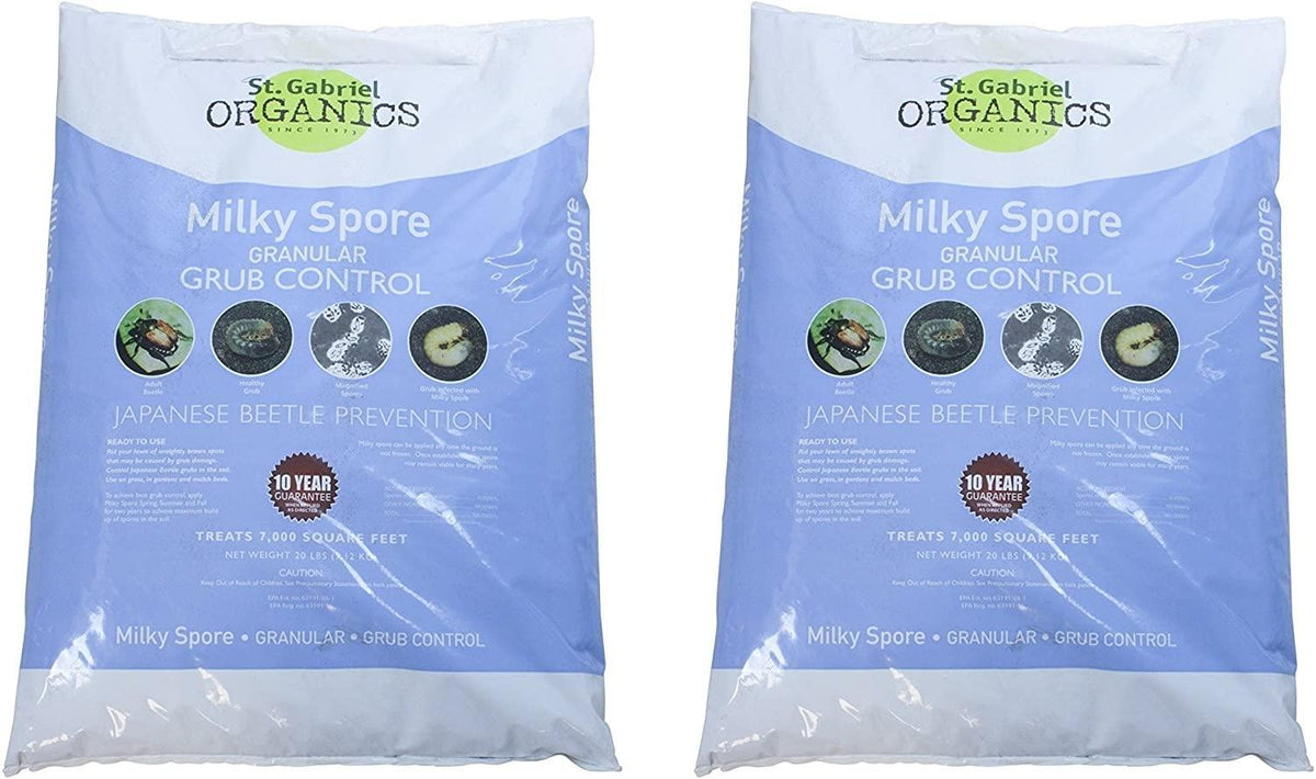 gabriel organics milky spore lawn spreader mix (.2-pack)