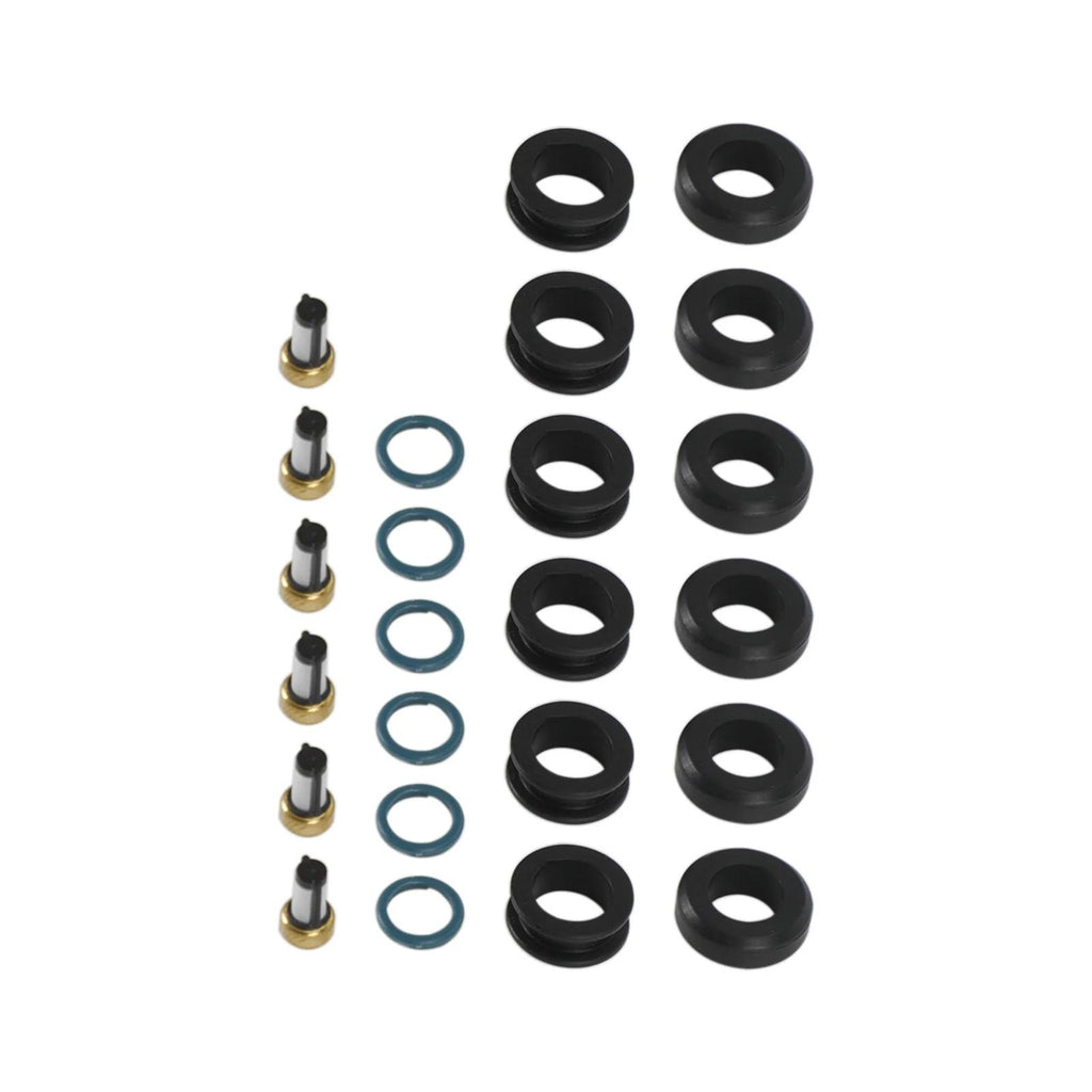 Mitsubishi 3000GT 1991-1999 6PCS Fuel Injectors Seal O-Ring Kit 18-10066 INP-014 MD164888 Generic