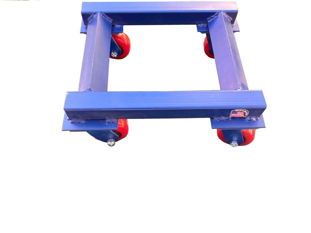 Heavy Duty Car Dolly Heavy Duty casters 2400 lbs Capacity All Welded