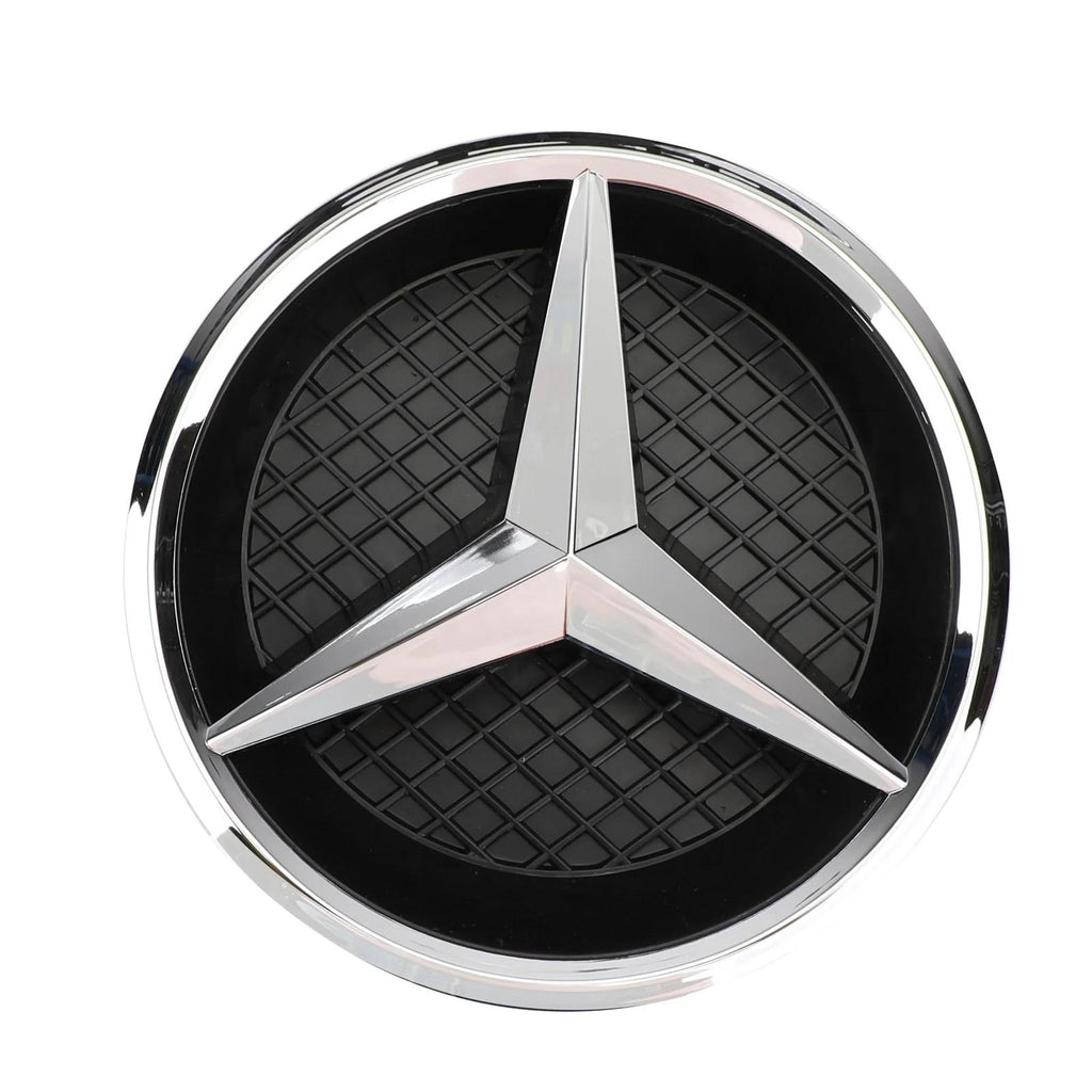 2008-2014 Benz W204 C200 C300 Diamond Black Chrome Front Grille Grill Generic