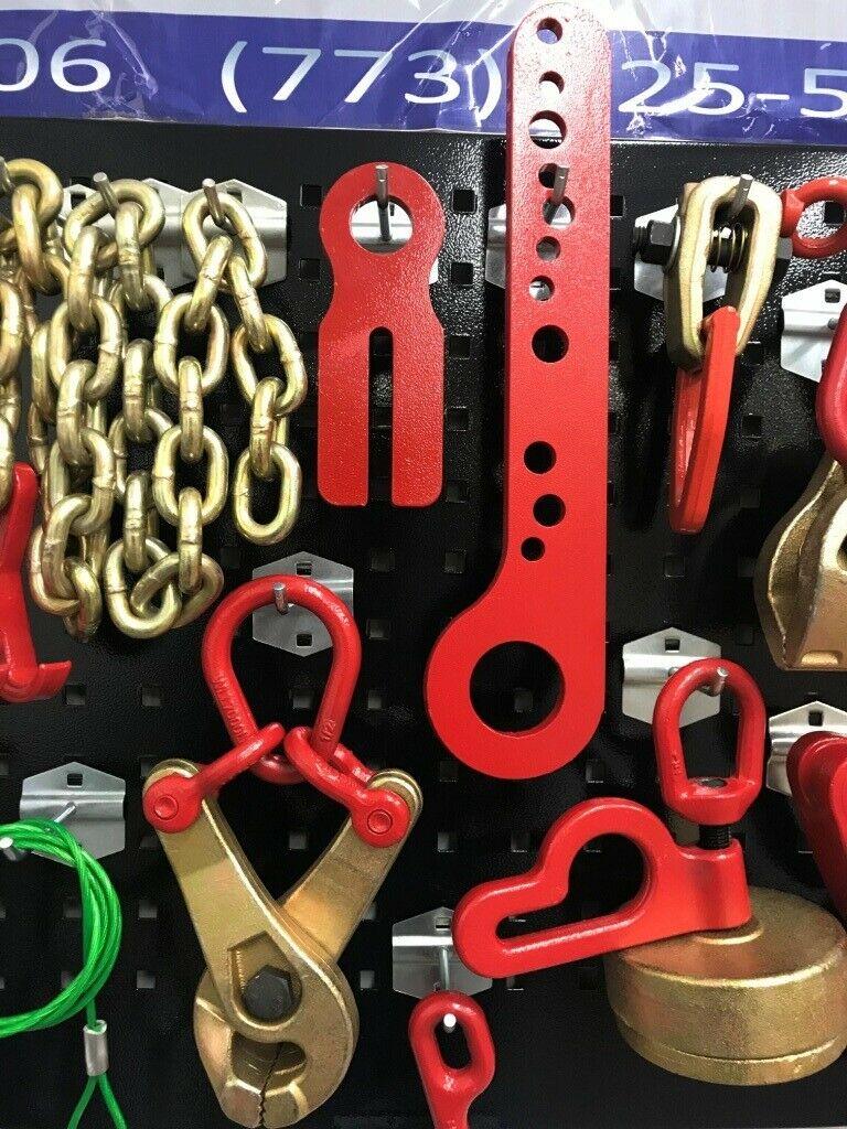 SET#34 AUTO BODY FRAME MACHINE HEAVY DUTY 21 PIECE PULLING TOOLS AND CLAMPS