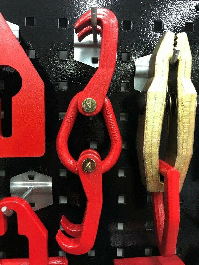 SET#34 AUTO BODY FRAME MACHINE HEAVY DUTY 21 PIECE PULLING TOOLS AND CLAMPS
