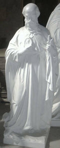 60" ST. JUDE larreligious outdoor fiberglass statue