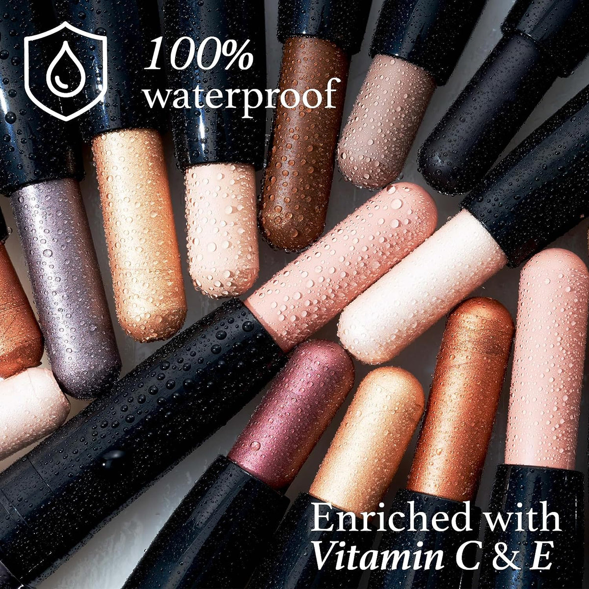 Julep Eyeshadow 101 Crème to Powder Waterproof Eyeshadow Stick, Putty Matte