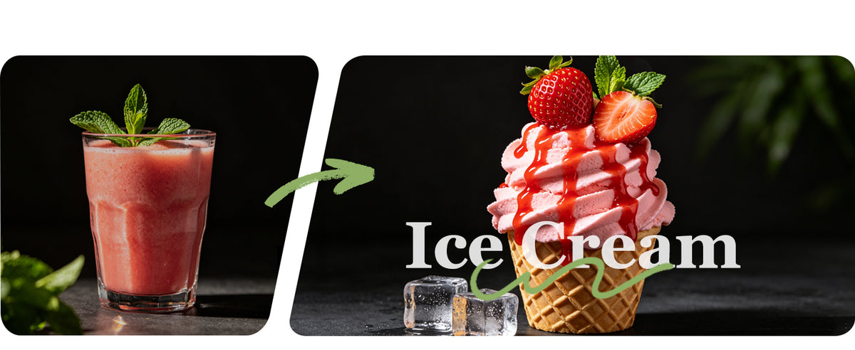 88oz Slushie Machine & Soft Serve Ice Cream Maker | No Ice Needed, Self-Cleaning, Frozen Drink Machine for Ice Cream, Margaritas, Frappés, Milk Shake, Frozen Juice, Frappé