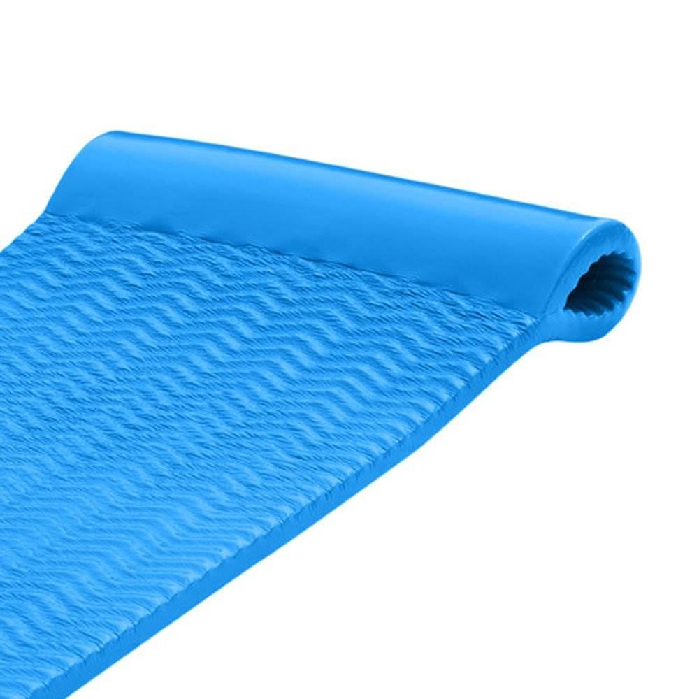 TRC Recreation Texas Recreation Serenity 70' Foam Raft Lounger Pool Float, Bahama Blue (2 Pack)
