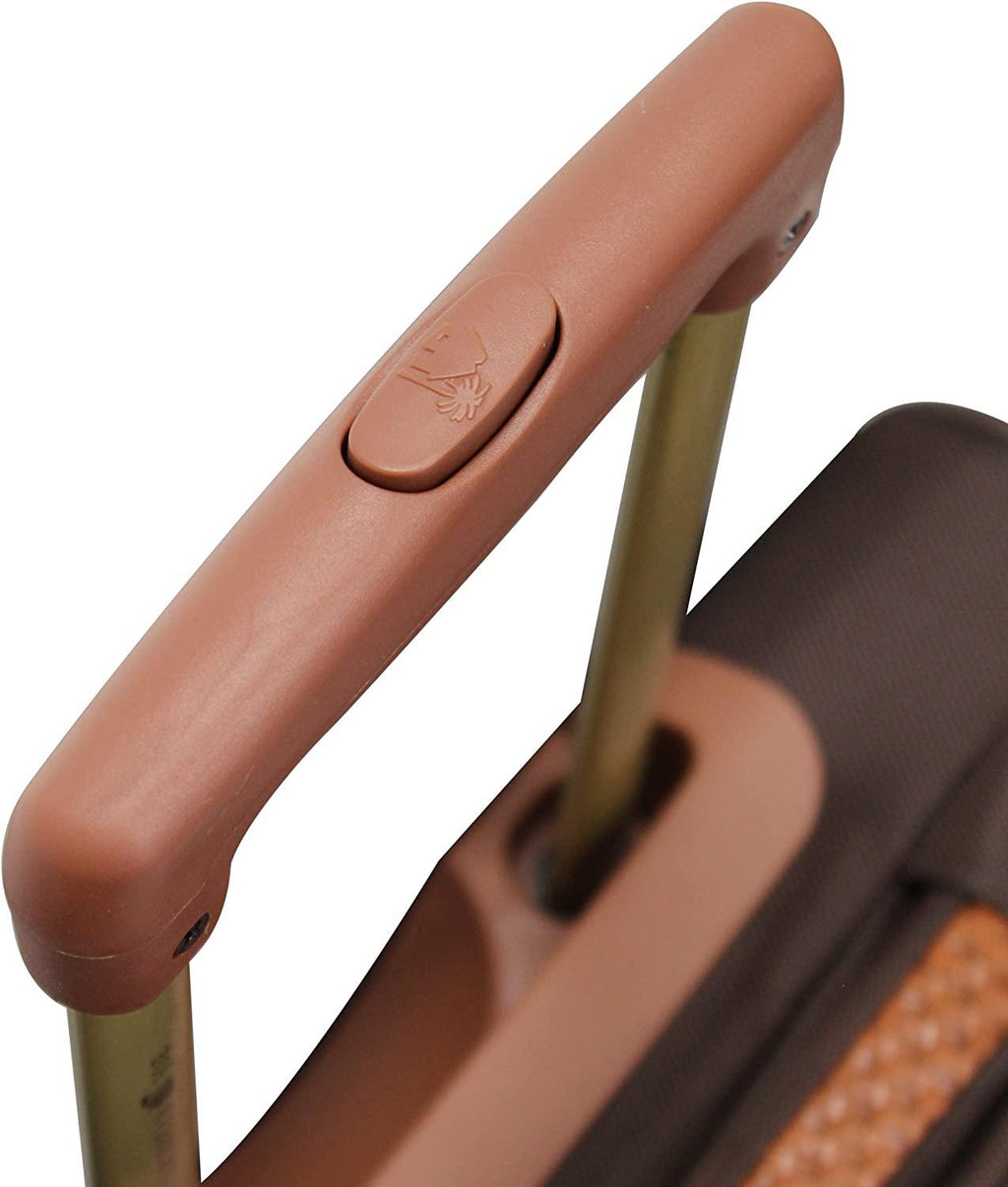 20 Inch 8 Wheel Spinner Carry-On, Chocolate Brown, One Size