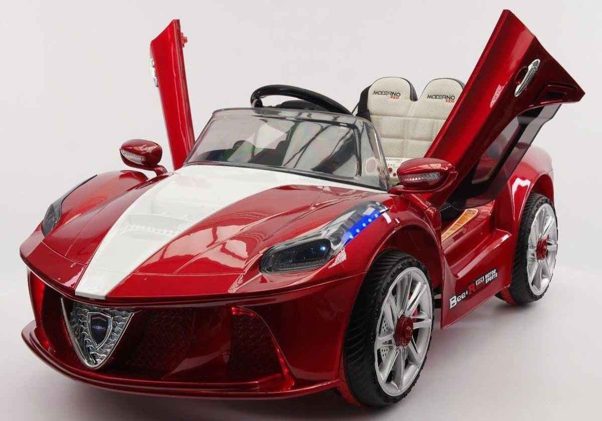CarZ4KidS SPIDER GT 12V ELECTTRIC KIDS RIDE ON TOY CAR BATTERY POWERED LED WHEELS PARENTAL REMOTE MP3 PLAYER  | CHERRY RED