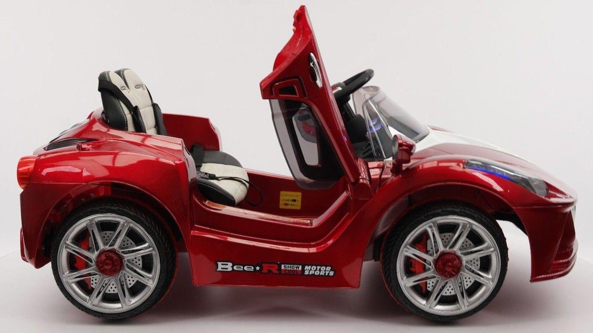 CarZ4KidS SPIDER GT 12V ELECTTRIC KIDS RIDE ON TOY CAR BATTERY POWERED LED WHEELS PARENTAL REMOTE MP3 PLAYER  | CHERRY RED