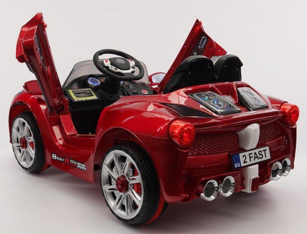 CarZ4KidS SPIDER GT 12V ELECTTRIC KIDS RIDE ON TOY CAR BATTERY POWERED LED WHEELS PARENTAL REMOTE MP3 PLAYER  | CHERRY RED