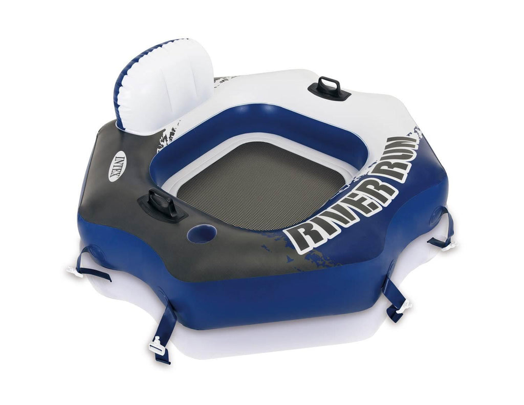 River Run Connect Lounge Inflatable Floating Water Tube 58854EP (4 Pack)