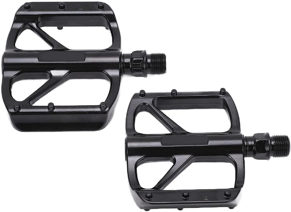 HAO BLAI Mountain Bike Pedals, Aluminum Alloy Bicycle Pedals,Road/MTB Bike Pedals Sets Double DU Bike Accessories for Road Bikes