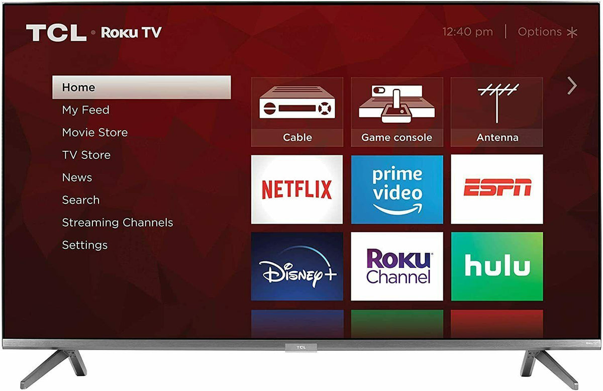 tcl 55" 4k uhd mini-led qled dolby vision hdr smart roku tv *55r635