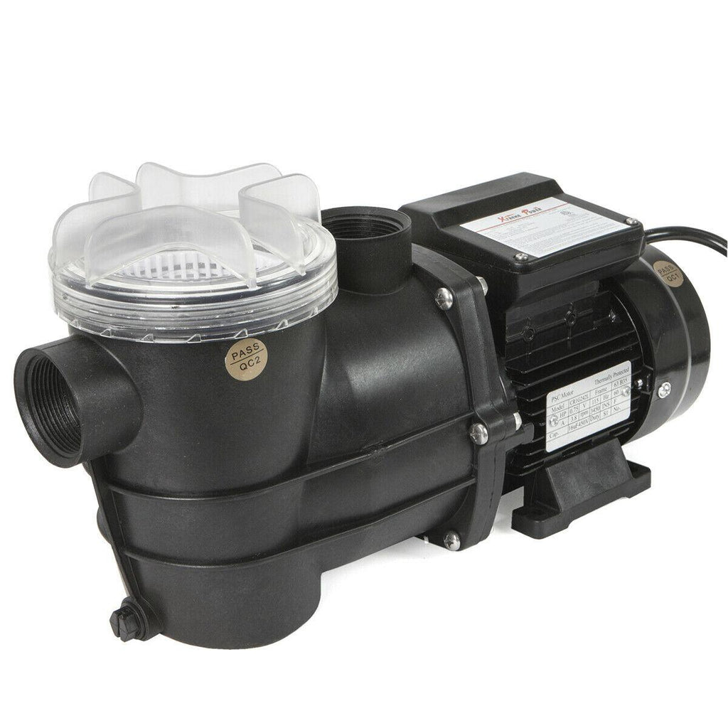 2400gph 12" sand filter above ground swimming pool pump intex compatible