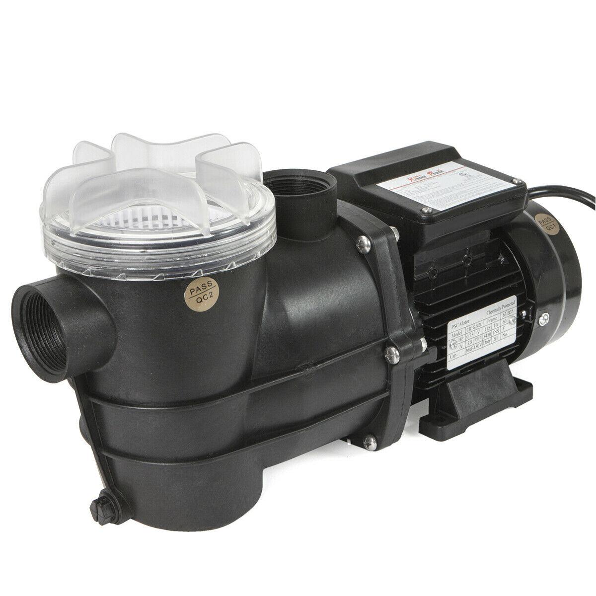 2400gph 12" sand filter above ground swimming pool pump intex compatible