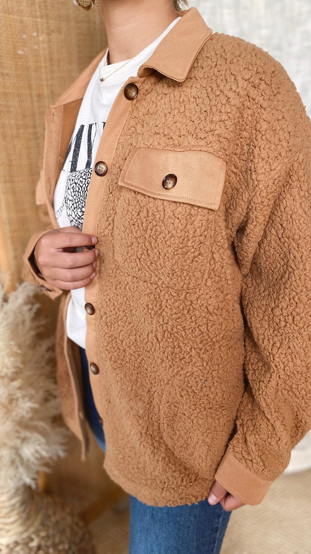The Jet Set Sherpa Shacket