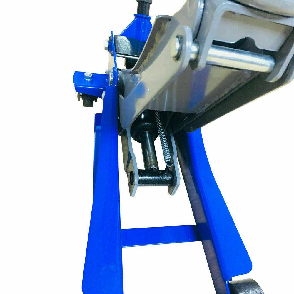 3 Ton Blue Heavy Duty Hydraulic Floor Jack for Truck Trailer Car Steel US