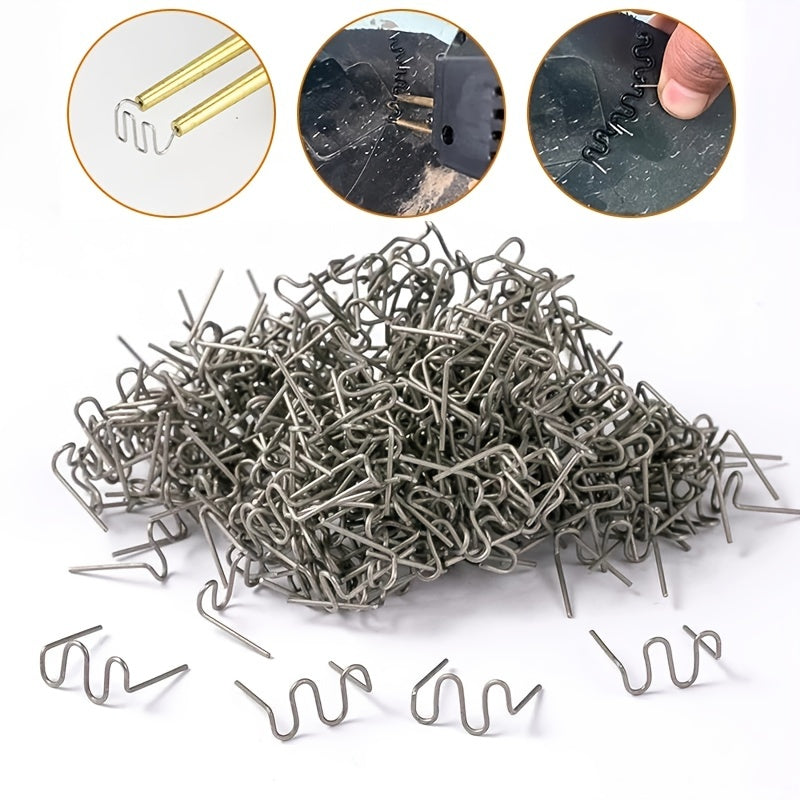 100/500PCS Hot Stapler Staples For Plastic Welder Automotive Plastic Repair Machine Welding Wire Car Bumper Repair Welding Machine