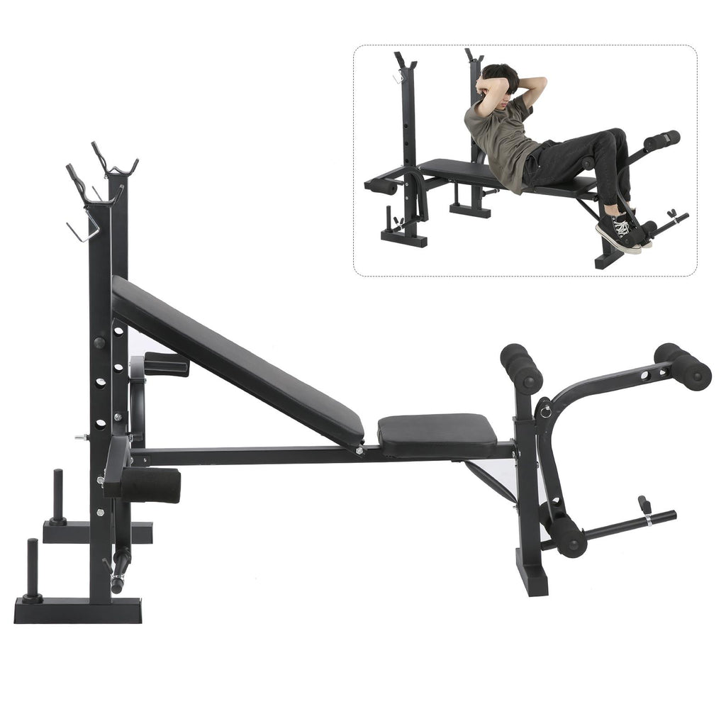 Zerone Multifunctional Household Fitness Adjustable Weightlifting Bench Exercise Equipment,Adjustable Weightlifting Bench
