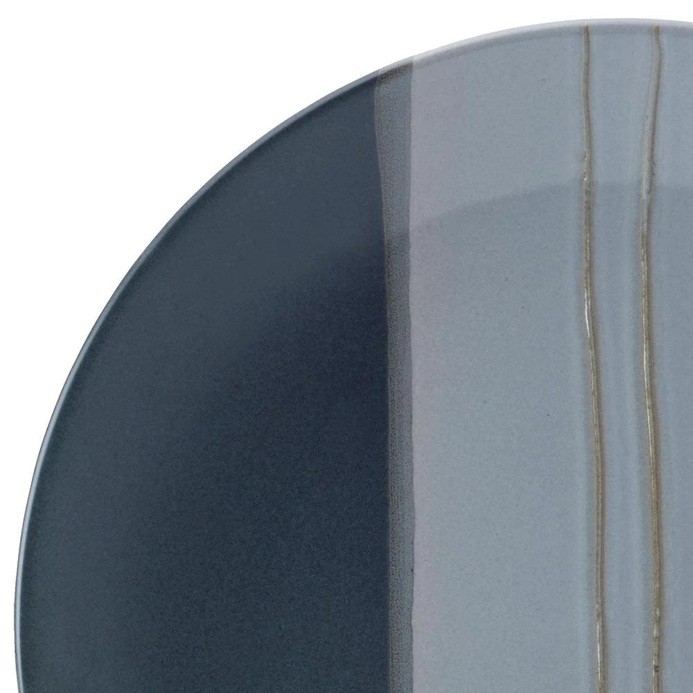 Parker Gray 16 Piece Dinnerware Set, Service for 4