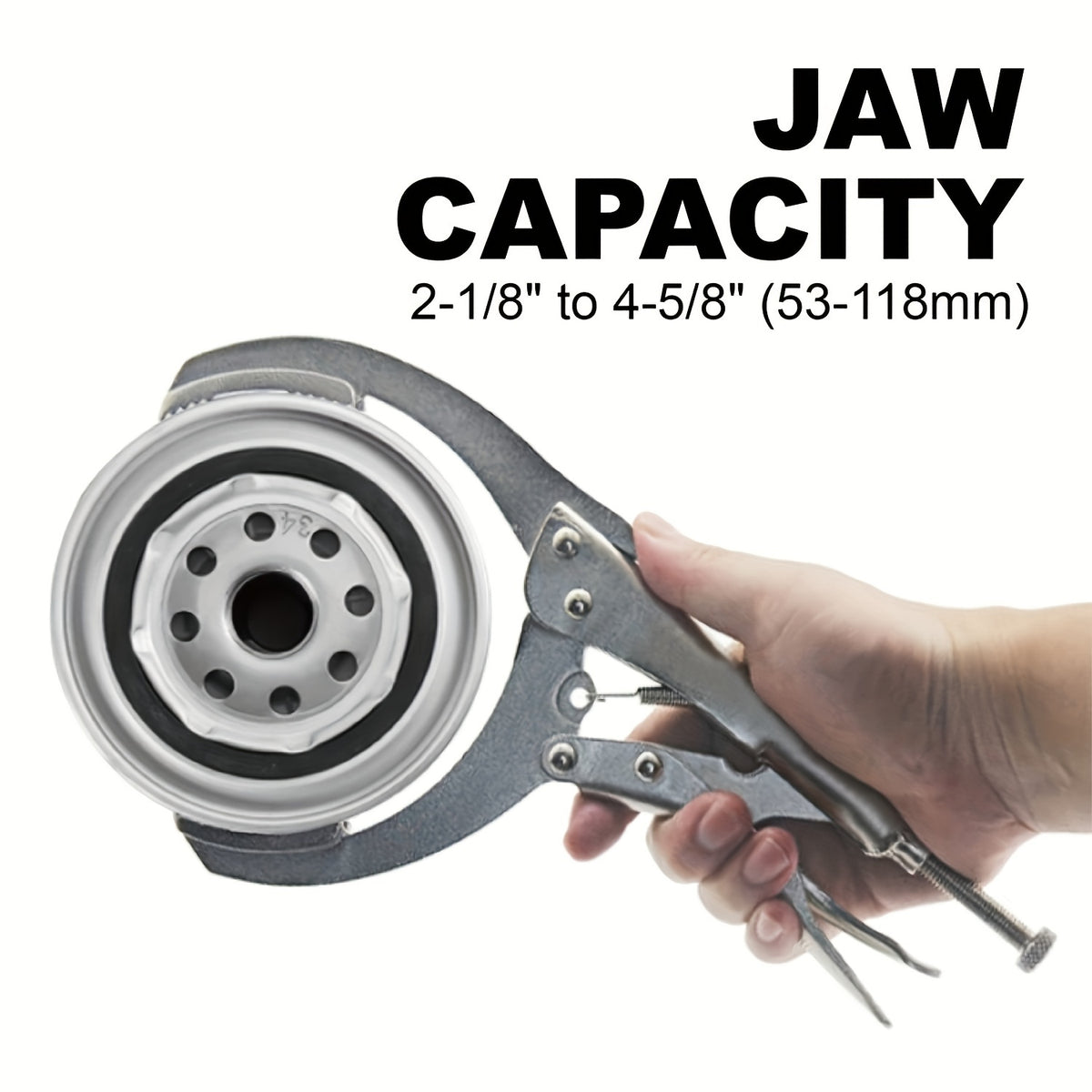 1pc LocGrip Oil Filter Remover Wrench Tool Vise Vice Holding Gripping Pliers