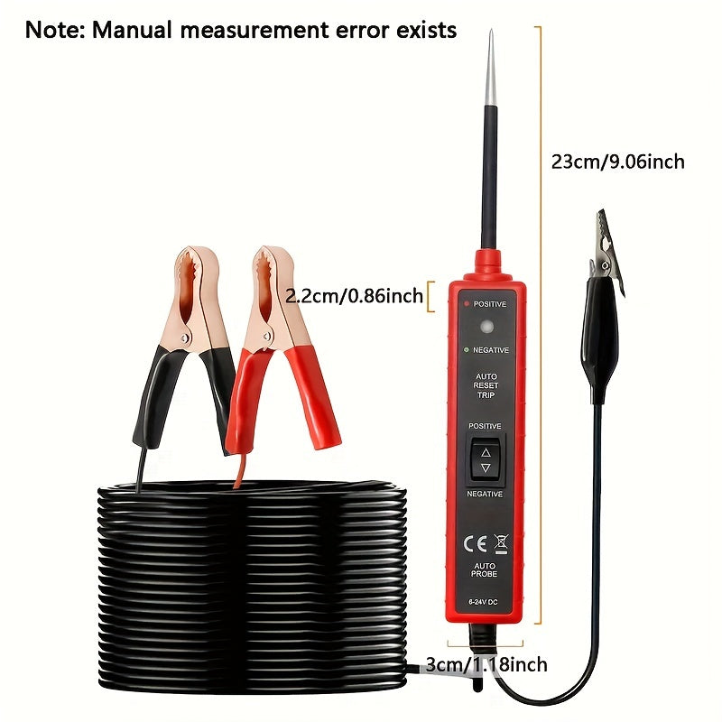 Car Electric Circuit Tester Test Pen Multifunctional Electrical Diagnosis Tool Power Probe Pencil Automotive Battery Tester