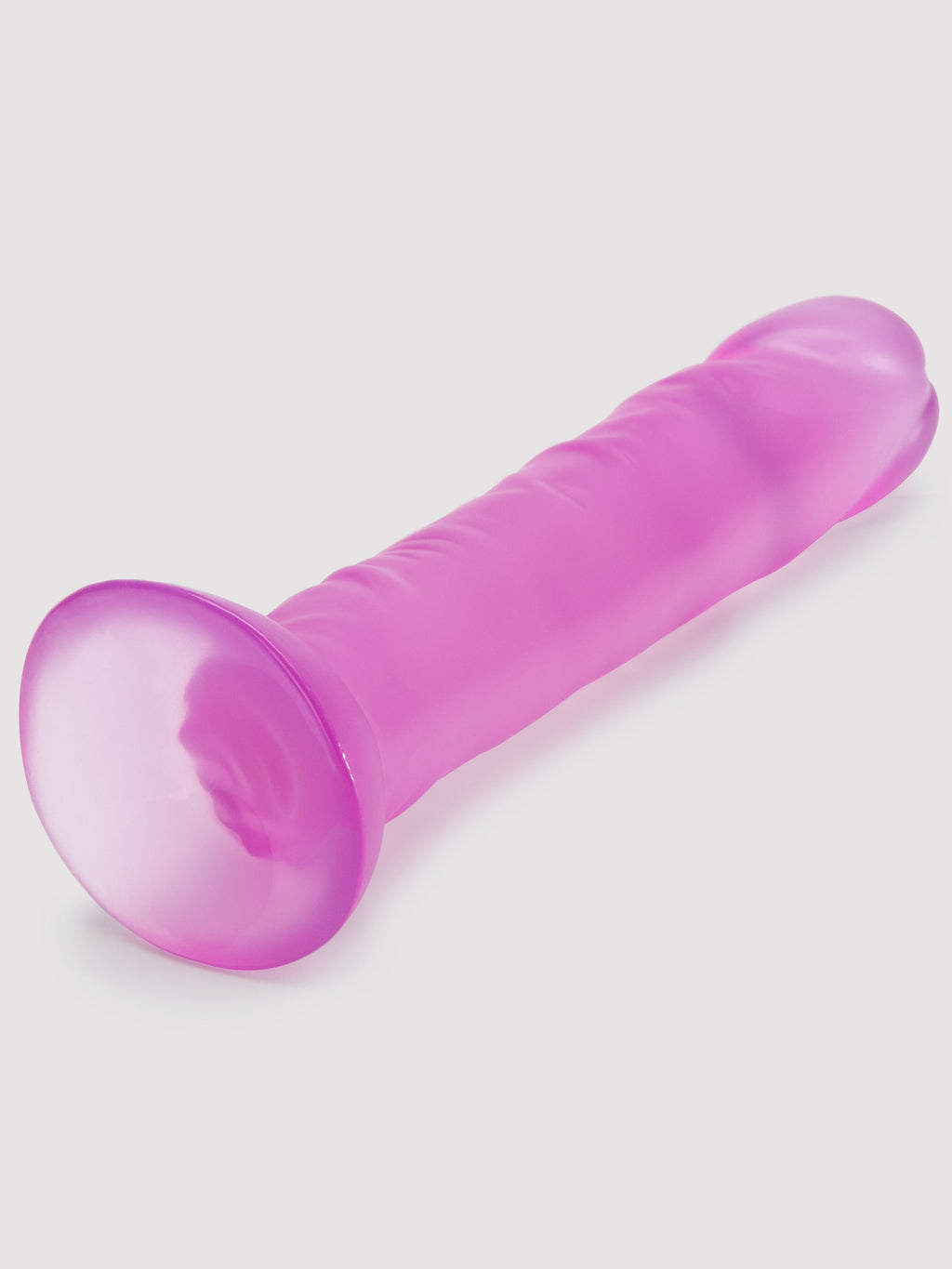 BASICS Suction Cup Dildo 8 Inch, Purple | Purple