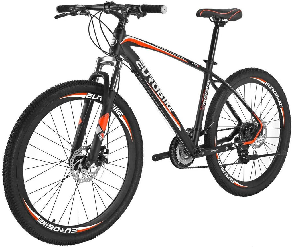 Eurobike X5 Aluminum Frame Mountain Bicycle 27.5 Inches Wheel Disc Brake Bicycle