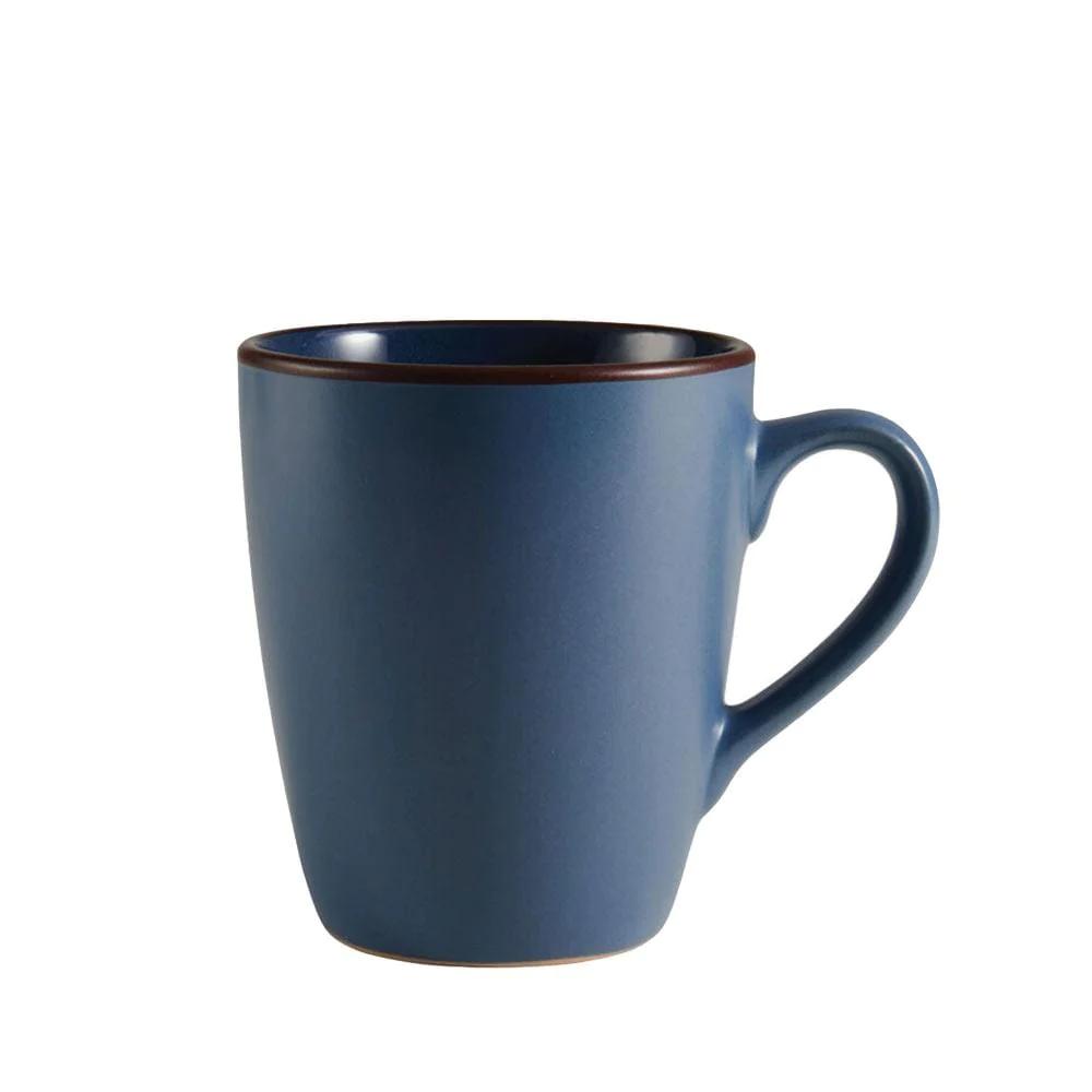 Pierce Blue 16 Piece Dinnerware Set, Service for 4