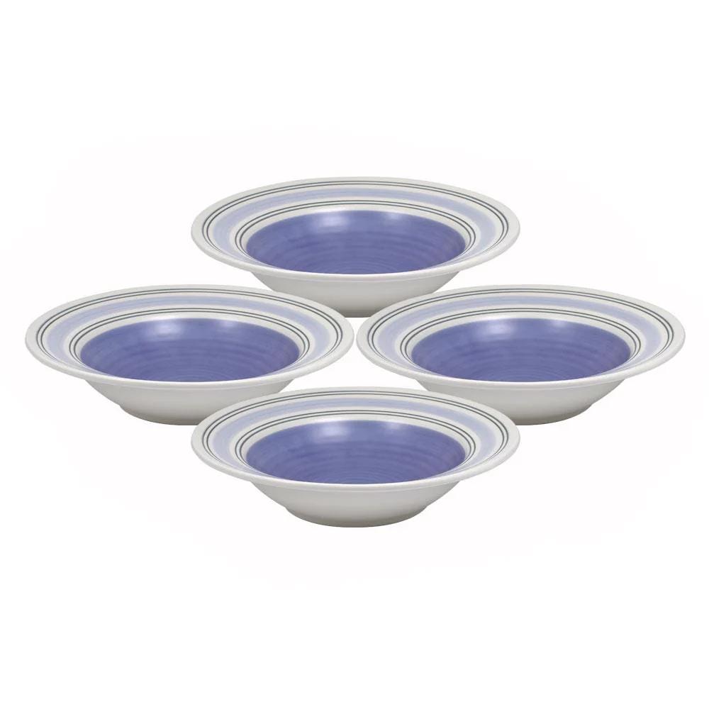 Rio Set of 4 Rim Soup Bowls