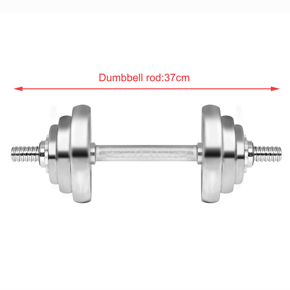 Dumbbells Barbell Set Adjustable Weight Fitness Dumbbells Set with Connecting Rod Used As Barbell for Gym Work Out Home Training Fitness Tool