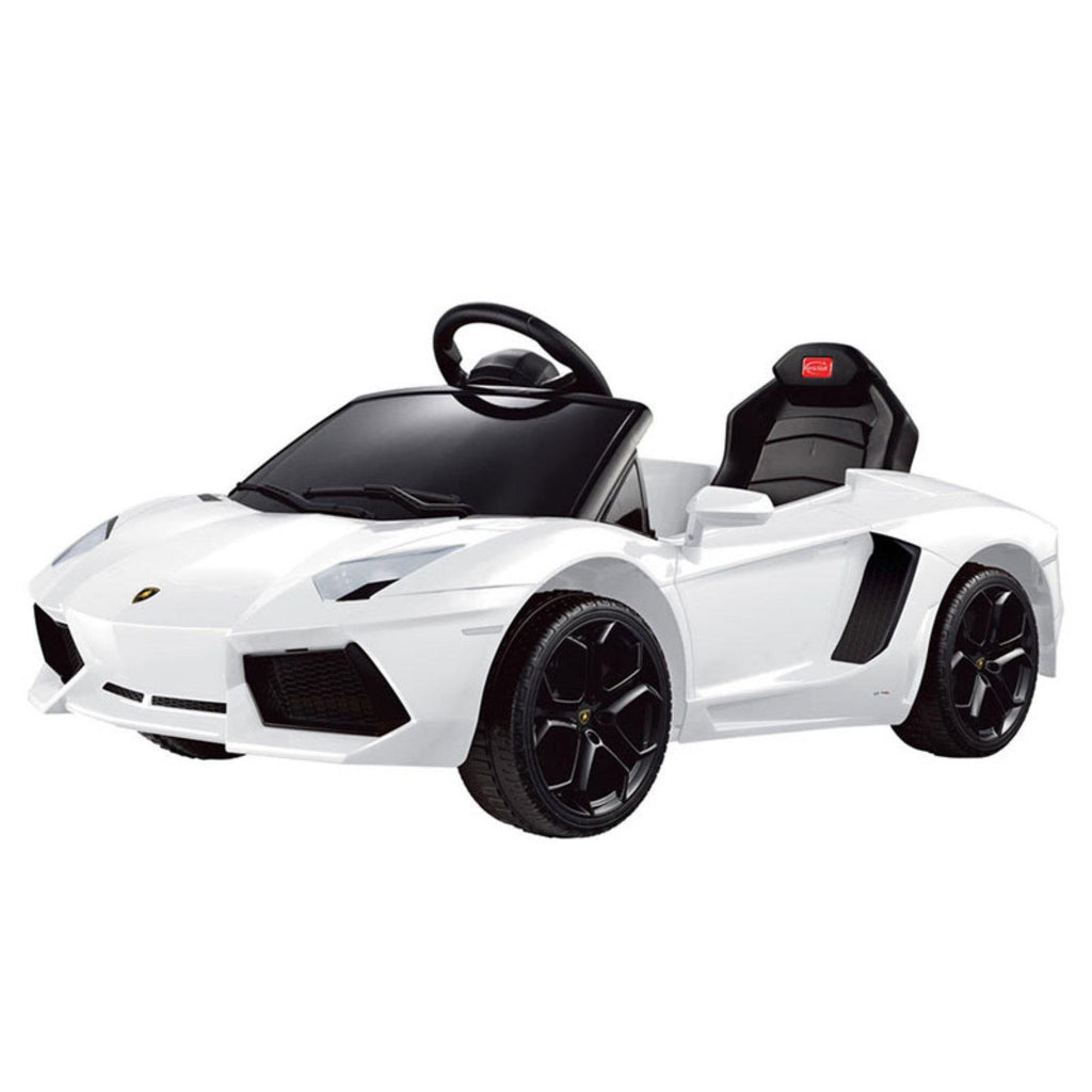 Rastar Lamborghini Aventador LP700-4 6 Volt Kids Battery Powered Ride On Car White