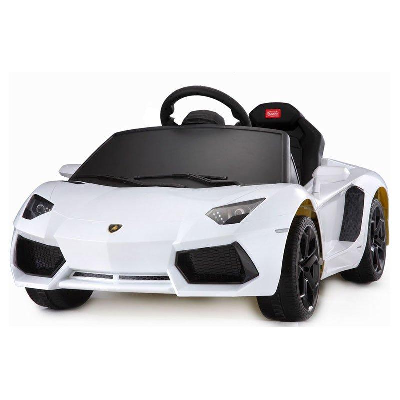 Rastar Lamborghini Aventador LP700-4 6 Volt Kids Battery Powered Ride On Car White