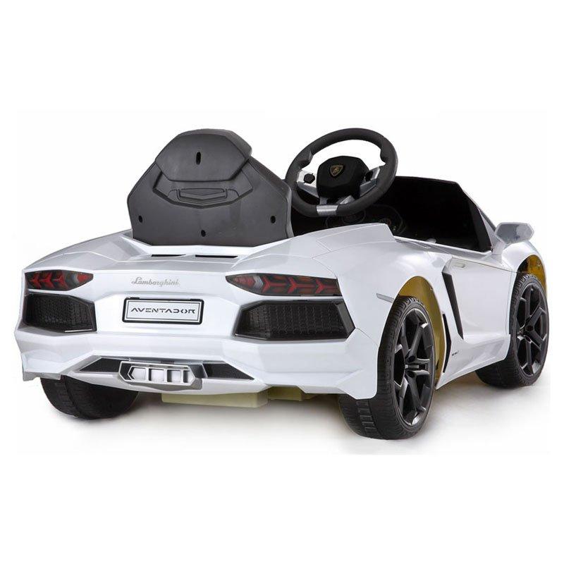 Rastar Lamborghini Aventador LP700-4 6 Volt Kids Battery Powered Ride On Car White